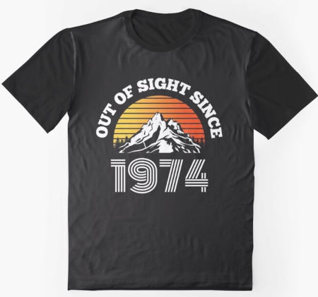 Birth Year T-Shirt 1974